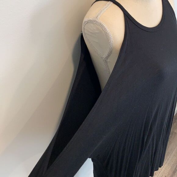 Wasabi + Mint Extreme Cold Shoulder Top - Picture 3 of 3